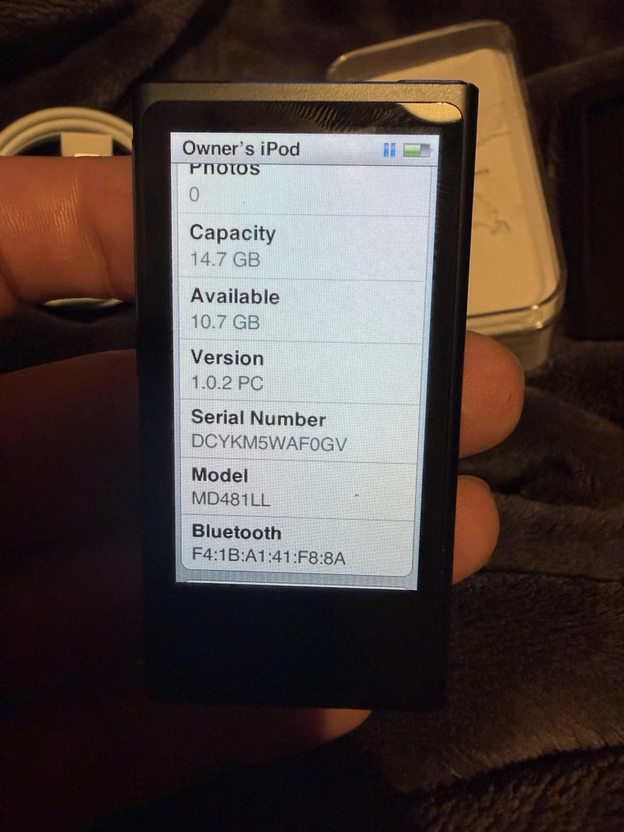 Apple Ipod Nano 16gb Slate 7th Generation for sale | eBay