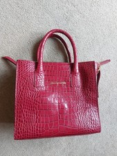 Pierre Cardin Faux Crocodile Leather Handbag