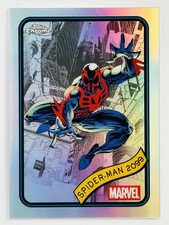 2025 Topps Chrome Marvel #112 SPIDER-MAN 2099 Refractor