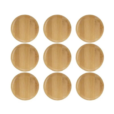 9 Pcs Wine Glass Charcuterie Topper, Charcuterie Wine Glass Topper, Bamboo8653 - Image 1 of 4