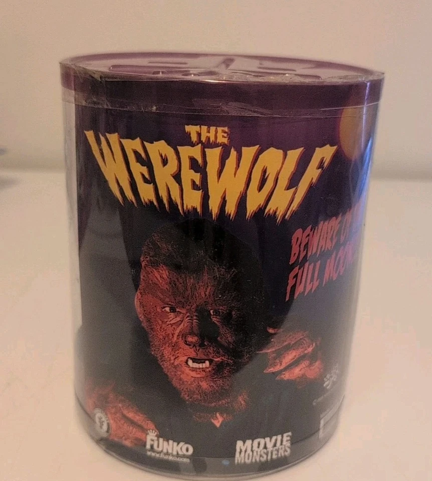 The Werewolf Funky Force Figure Movie Monsters 6” Sealed Damaged Box 2009 - image 4 of 4