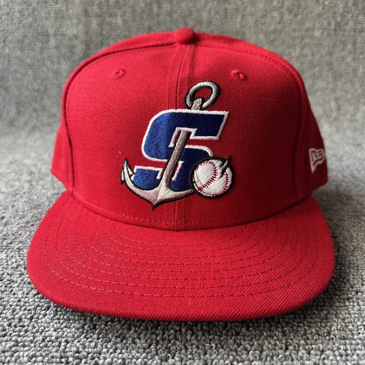 New Era Spokane Indians 59FIFTY Fitted Red 7 3 8 MiLB Hat
