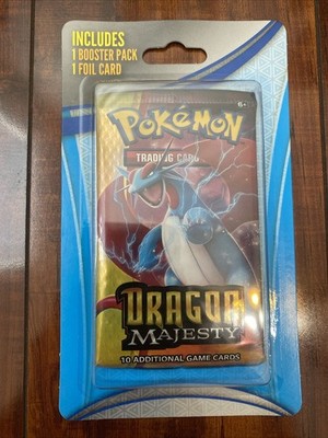 Pokemon Dragon Majesty Blister 1 Booster Pack + 1 Foil Card! Brand New!   | eBay