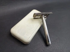 Soviet Vintage Shaving Set "Gorkiy ".USSR Razor Set.Russian Old Razor.USSR Razor