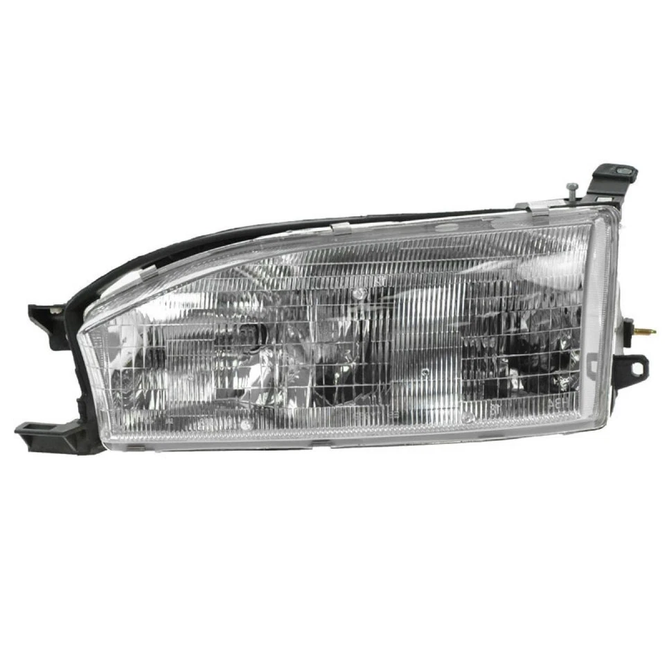 Headlight Assembly Set Driver & Passenger Side Fits 1992-1994 Toyota Camry - Image 4 of 4