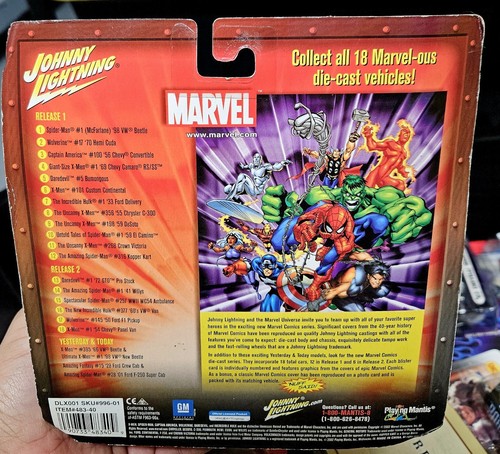 JOHNNY LIGHTNING YESTERDAY & TODAY AMAZING FANTASY AMAZING SPIDER-MAN 1:64 (T) - Picture 2 of 4