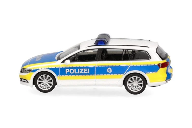 HERPA - VOLKSWAGEN Passat Variant Polizia di Brema - 1/87 - HER098465 - Immagine 4 di 4