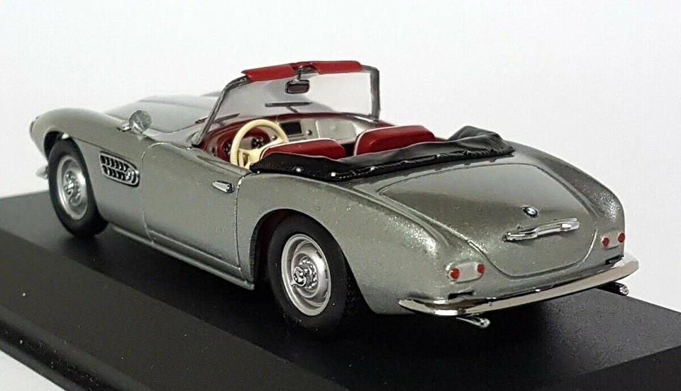 Minichamps 1/43 - 430 022508 BMW 507 Cabrio Plateado Diecast Modelo Coche Foto 4 de 4