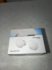 New Bose QuietComfort In-Ear Noise Cancelling Bluetooth Earbuds White