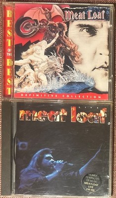 2x Meat Loaf - Definitive Collection (1995 Album) + Live At Wembley (1987 Album)