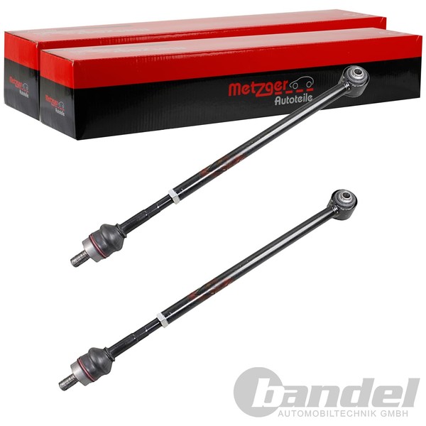 2X Metzger Axialgelenke Spurstangen Passend FüR Land Rover Discovery Range-image