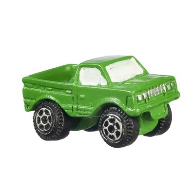 Puppenhaus grün Pick Up Truck modern Spielzeugladen Kaufzimmer Zubehör