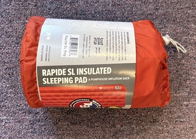 New Big Agnes Rapide SL Insulated Sleeping Pad 20'' X 72'' Regular
