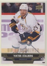 2013-14 Upper Deck UD Exclusives 48/100 Viktor Stalberg #340 z4w