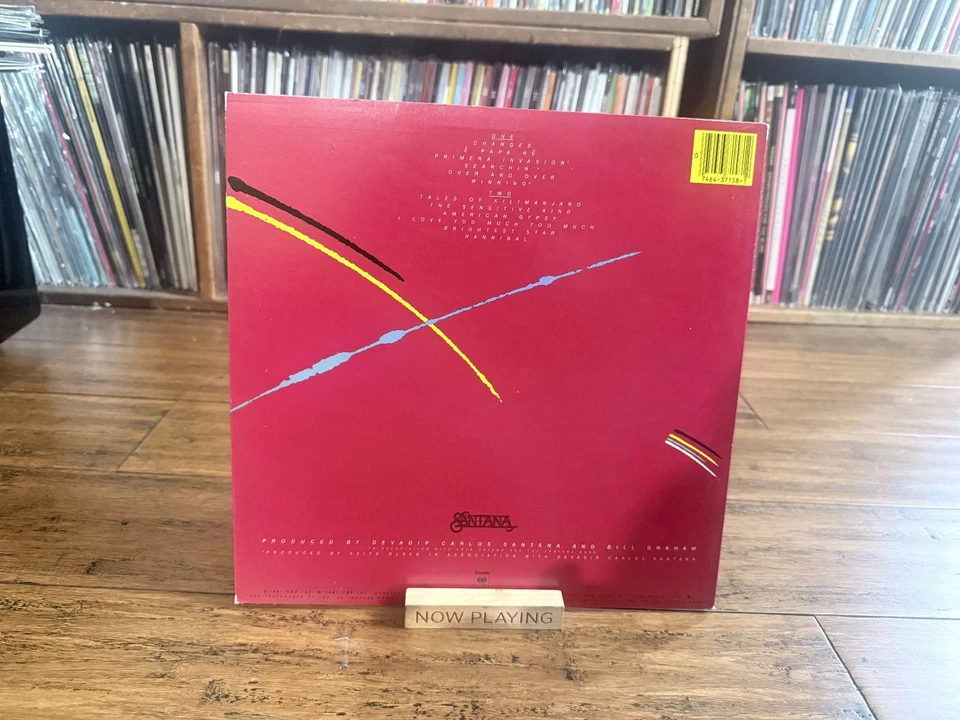 Santana "Zebop!" LP (1981) Columbia FC 37158 Vinyl NM And Sleeve EX - Image 2 of 4