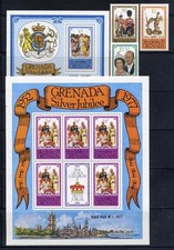 Royal Visit Grenada 1977 2 Scans MNH L#RB631