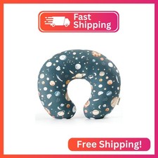 GRSSDER Reversible Nursing Pillow Cover, Ultra Soft Stretchy Minky Removable Nur