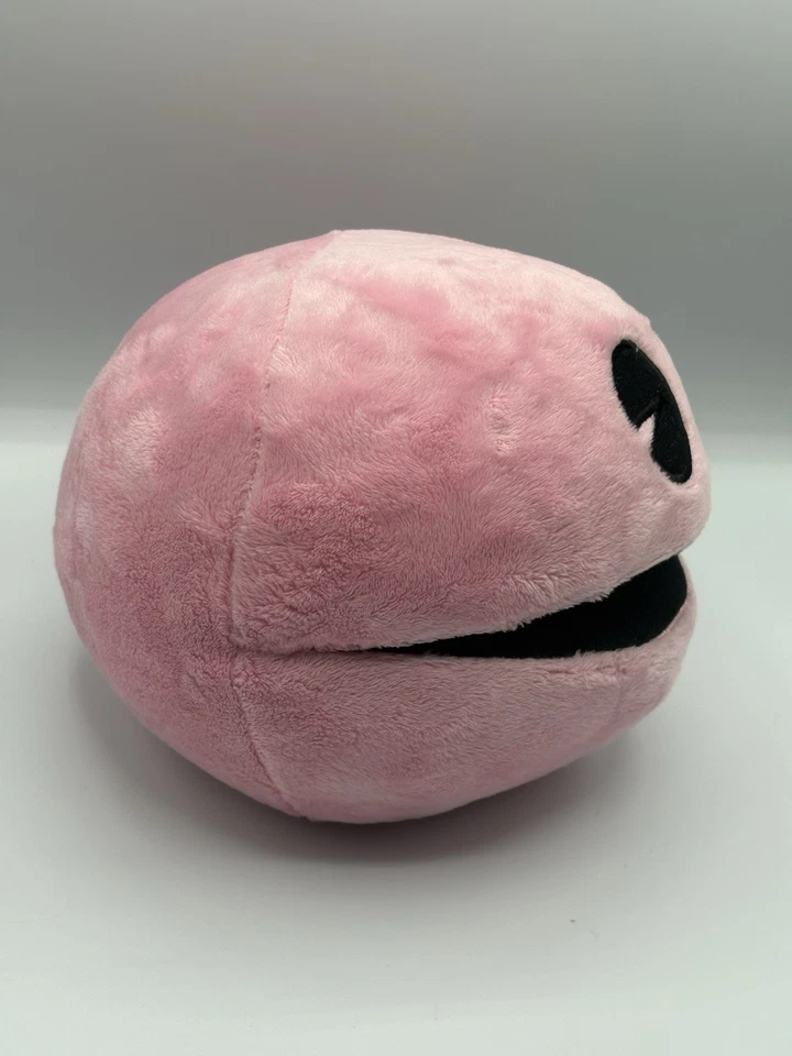 Pac-Man Battle Royale SOFT PINK PAC-MAN Videojuego 7" Peluche JUGUETE ANIMAL DE PELUCHE Foto 4 de 4