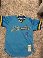 Paul Molitor Milwaukee Brewers 1982 Jersey by Mitchell & Ness Size 44