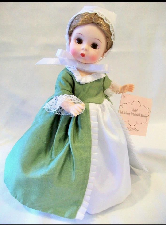 "Muñeca Williamsburg Rachel Madame Alexander rara de 8"" - todavía en caja" Foto 2 de 4