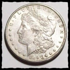 1897-S MORGAN DOLLAR Still Some Original Luster AU #8D63 .900 FINE SILVER COIN