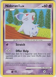 Nidoran F 71/111 Rising Rivals Common