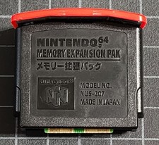 Nintendo 64 Expansion Pak Official N64 Memory Pack Authentic OEM NUS-007