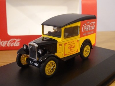 OXFORD DIECAST COCA COLA AUSTIN SEVEN RN VAN MODEL 43ASV008CC 1:43