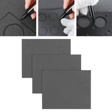 3Pcs Non Asbestos Gasket Material 0.8mm/1mm/1.2mm Thick for Exhaust Systems