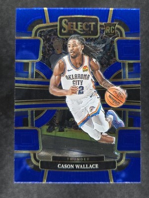 2023-24 Panini Select #88 Cason Wallace Blue RC