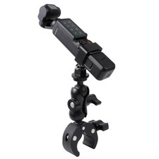 Pocket 3 Motorcycle Clamp Mount Handlebar Bike Pole Holder with DJI Osmo Pock...
