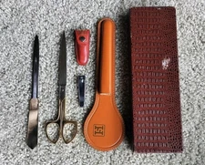 1960s 1960s Hermes French Silver Plated ?  Letter Opener Vintage Nail Clipper 