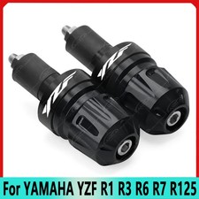 For YAMAHA YZFR1 R3 R6 R7 R125 motorcycle Handlebar Plug Slider Bar End Grip Cap