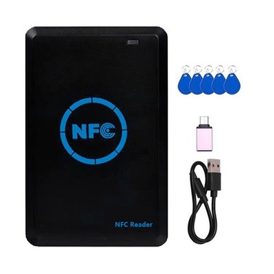 NFC Chip Reader/Writer 5xuid NFC +5xuid KeyChain 125K 13,56m Copia F9A53915
