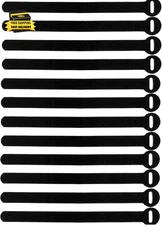 Reusable Cable Ties, 6-Inch Fastening Cable Straps Cable Management, Multi-Purpo