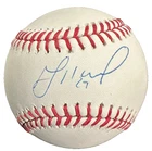 Jose Altuve Autographed 2019 Official Post Season Baseball Houston Astros