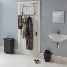 Foldable Over Door Airer Clothes Drying Rack For Small Spaces