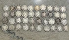 Lot Of 40 Barber Dimes - Various Dates & Mints - 90% Silver