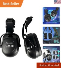 Professional Safety Earmuffs for Hard Hats - ANSI Certified Comfortable Design