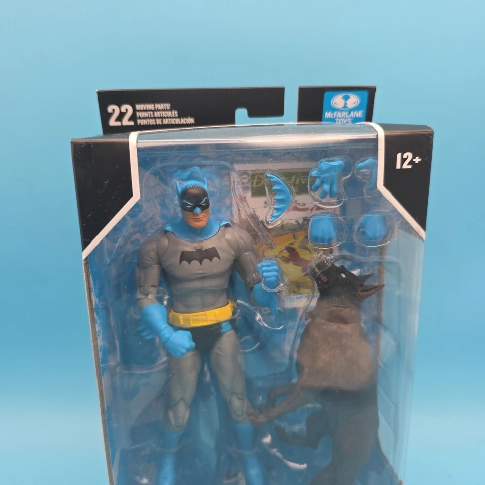 Figura McFarlane DC Multiverse Batman & Ace The Bat-Hound (Edad de Plata) 7" Nueva Foto 4 de 4