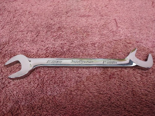 Snap-On Tools USA NEW!! Metric 15MM Open End 4 Way Angle Head Wrench VSM5215B - 第 1/2 張圖片