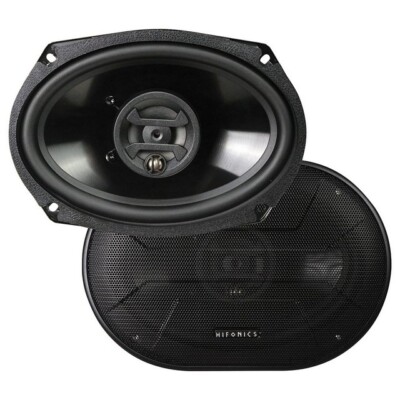 (2) Hifonics Zeus ZS693 | 6x9 Inch 400W 4 Ohm 3-Way Coaxial Car Audio Speakers