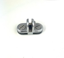 10 Pcs Chrome 3 Way Glass Cube Connector Clip 3/16" Tempered Glass Shelf Clips