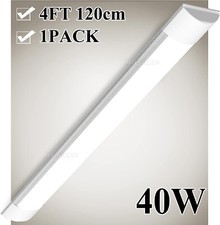 1 PACK 4FT LED SHOP LIGHT 6500K Daylight Fixture LED Ceiling Lights Garage Lamp