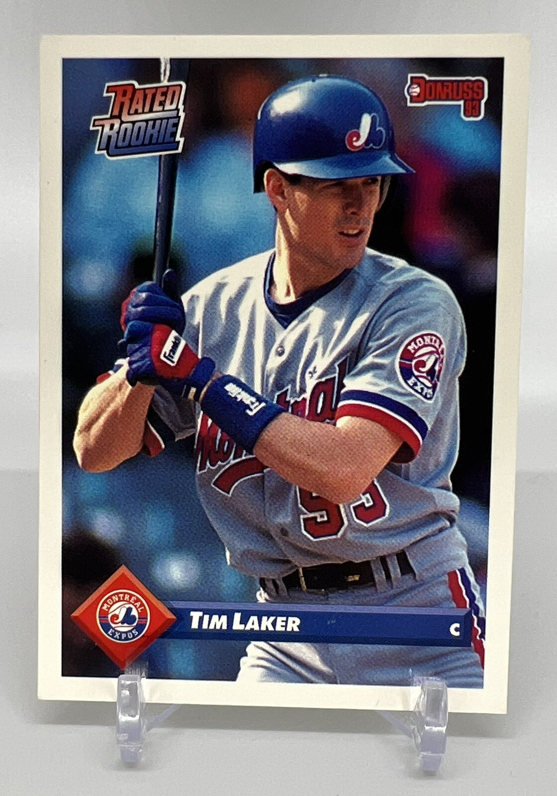 1993 Donruss Tim Laker RC Montreal Expos #440