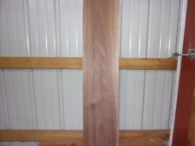 1 PC WALNUT LUMBER WOOD KILN DRIED BOARD 41 1/2''X 10 1/16''X 7/8'' LOT 1155Z 