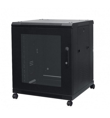 19 Zoll bodenstehend 600 (w) x 600 (d) mm tief Server Netzwerk Daten Rack & Rollen Set