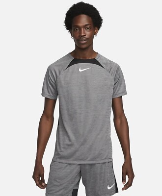NIKE Men s DRI-FIT Academy Grey T-Shirt Size Medium New GENUINE $42.50