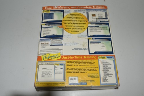 Professor Teaches Microsoft Office 2003 Windows XP 2000 9 Course Tutorial(MHJ53) - 第 3/3 張圖片