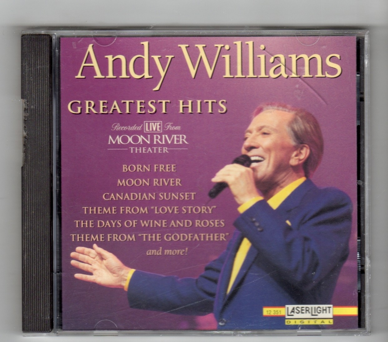 (IH851) Andy Williams, Greatest Hits - 1997 CD